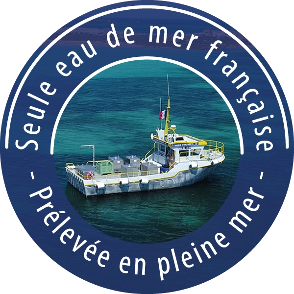 Prélèvement en pleine mer - laboratoire de biologie spécialisé dans la conception d'ingrédients minceur en France Image Prélèvement en pleine mer