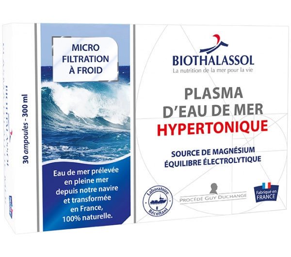 PLASMA MARIN HYPERTONIQUE - Eaux de Mers en Europe